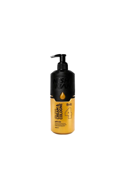 Nishman 4 Gold 1 Million Hydratačný krém-kolínska po holení 2v1 400ml v obchode Beautydepot