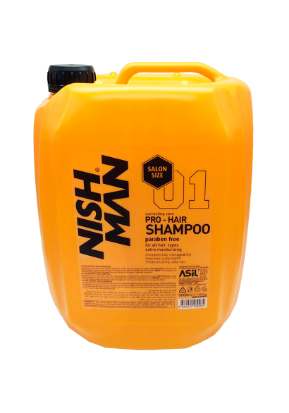 Nishman Profesionálny Šampón na vlasy bez parabénov 5000 ml v obchode Beautydepot