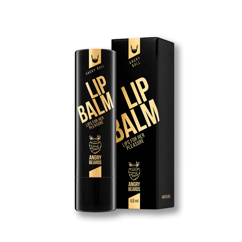 Balzám na rty Angry Beards Lip balm Angry Bull 4,8ml