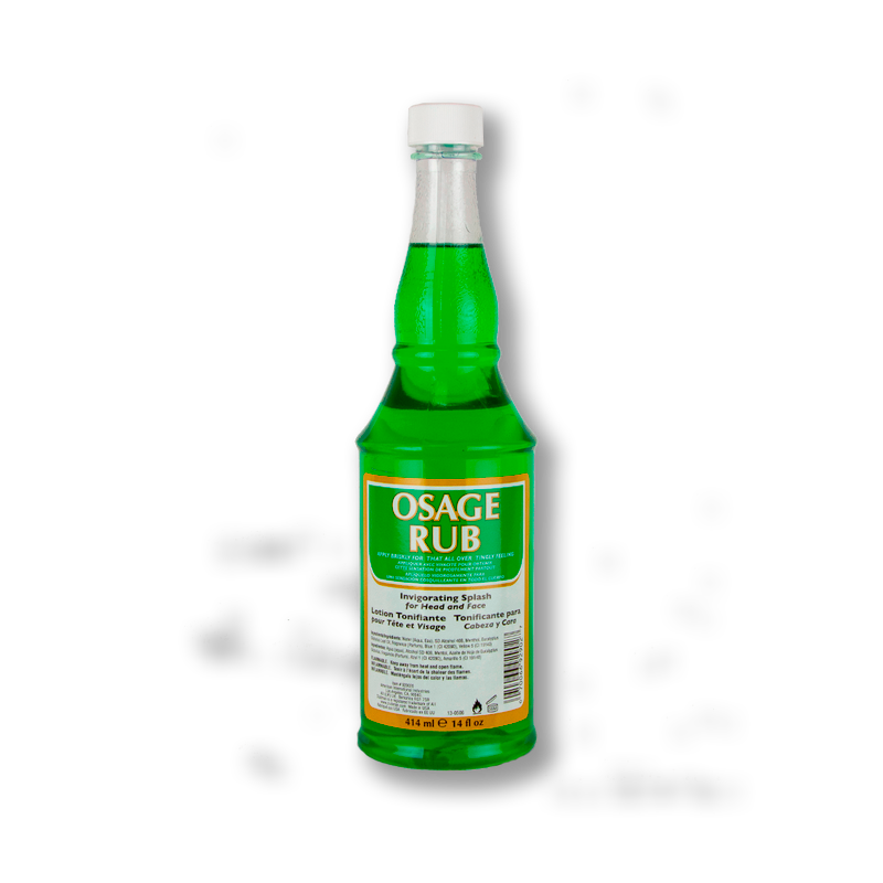 Levně Vlasové a obličejové tonikum Clubman Jeris Osage Rub 414ml