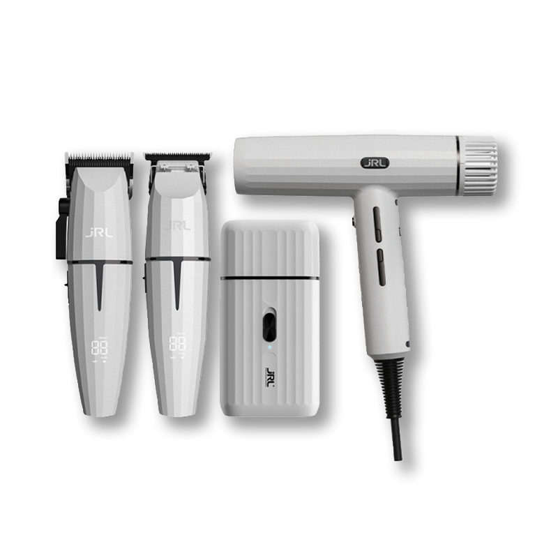 Set strojků JRL GHOST 3 Hair Clipper&Trimmer&Hair Dryer