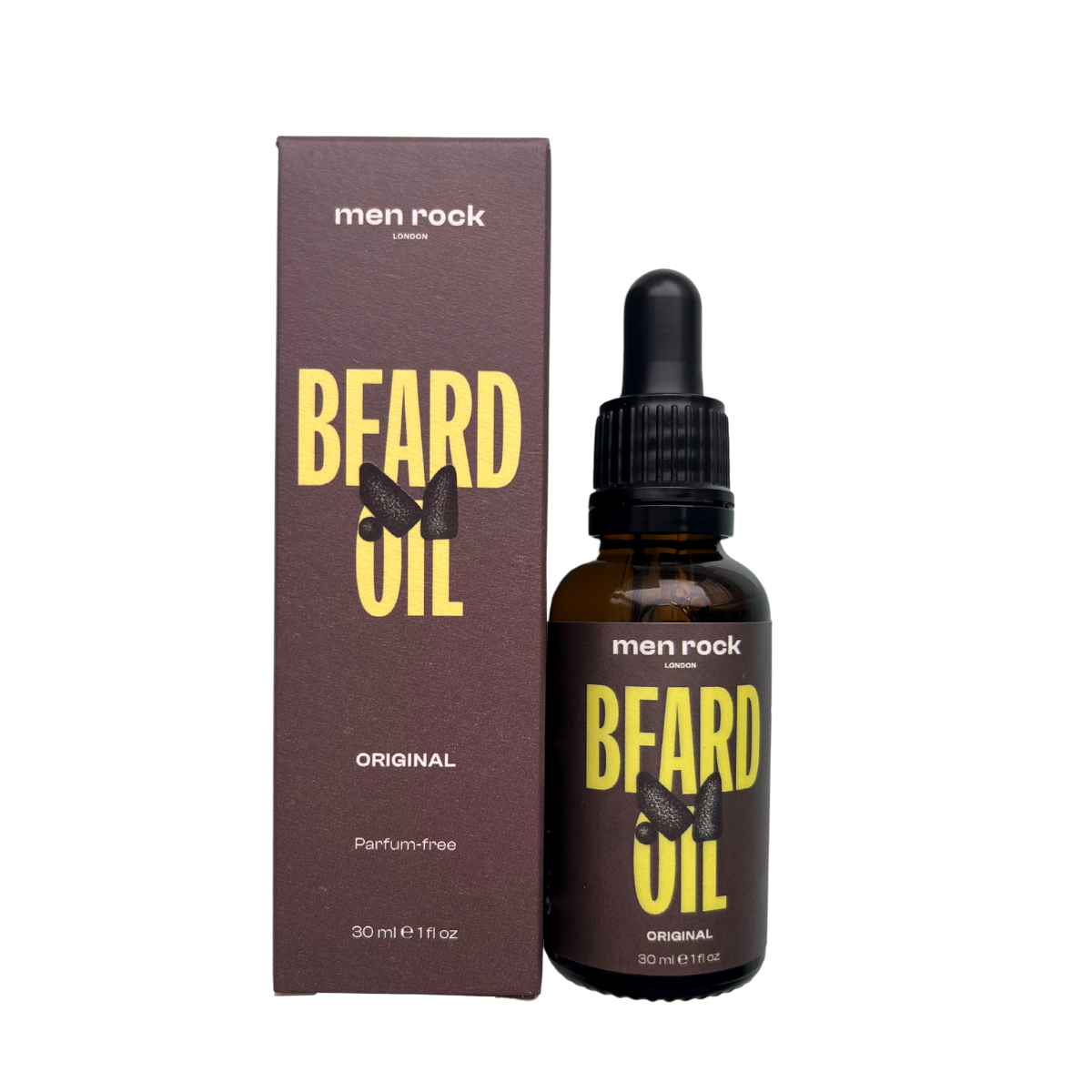 Olej na bradu a vousy Men Rock Beard Oil Original 30ml