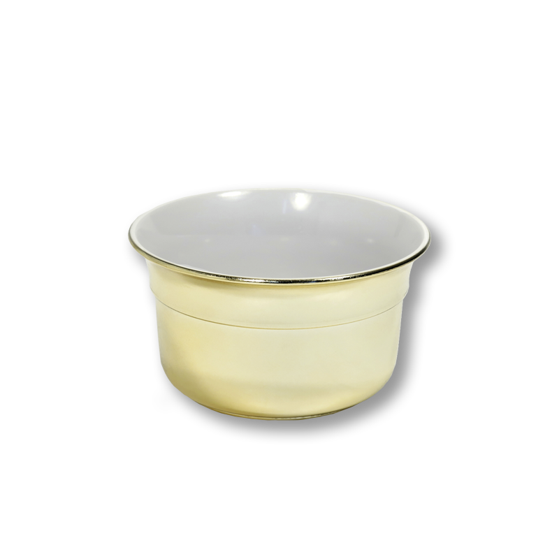 Miska pro mýdlo na holení Zlatá Omega PCON 227/BD