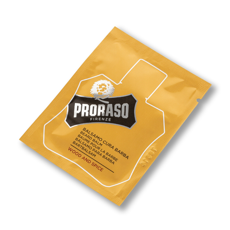 Balzám na bradu Proraso Wood and Spice Beard Balm VZORKA 3ml