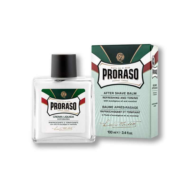 Osvěžující balzám po holení Proraso Refreshing aftershave balm green 100ml