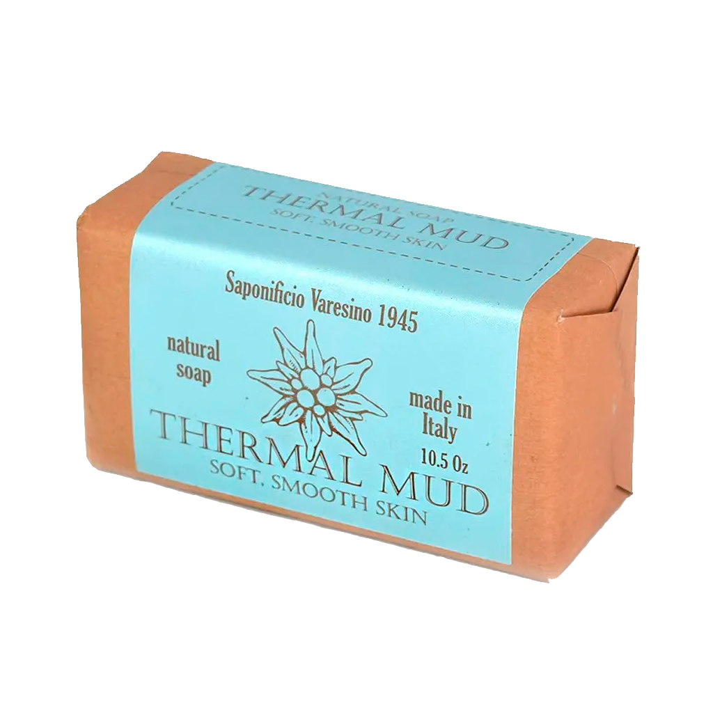 Jemné mýdlo Saponificio Varesino XL edelweiss a termální bahno 300g
