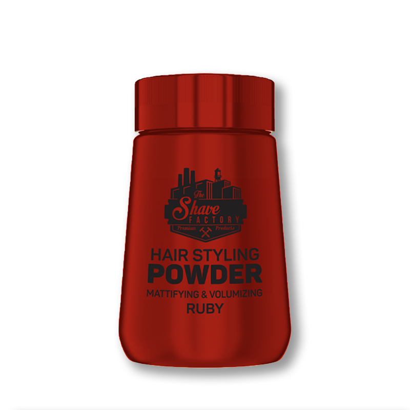 Levně Pudr na úpravu vlasů Shave Factory Ruby 20g