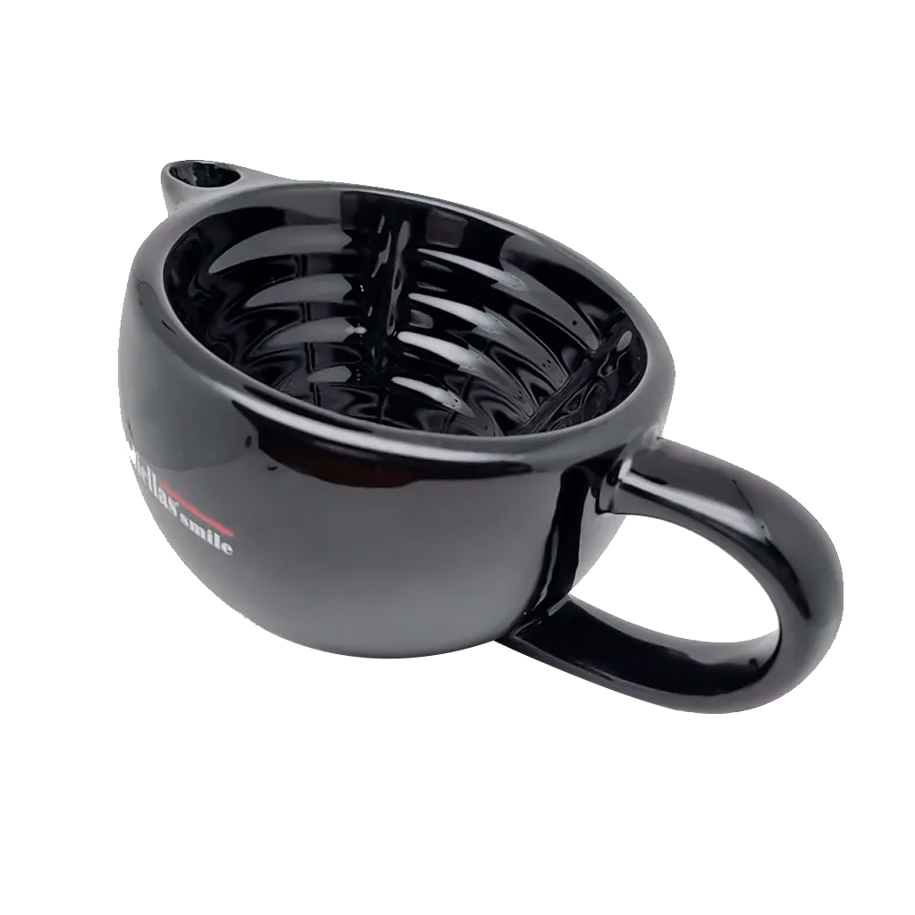 Levně Keramická miska na holení černá TGS Ceramic shaving bowl black