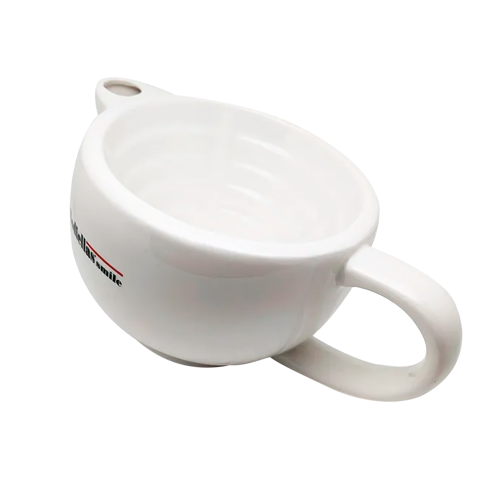 Levně Keramická miska na holení bílá TGS Ceramic shaving bowl white