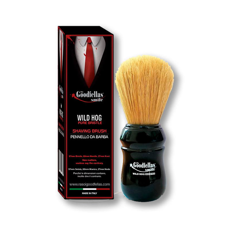 Levně Štětka na holení Wild Hog TGS 100% přírodní štětiny M 57mm